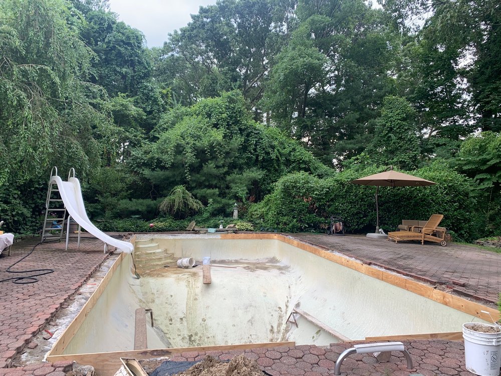 Slide of Long Island Marble Dusting