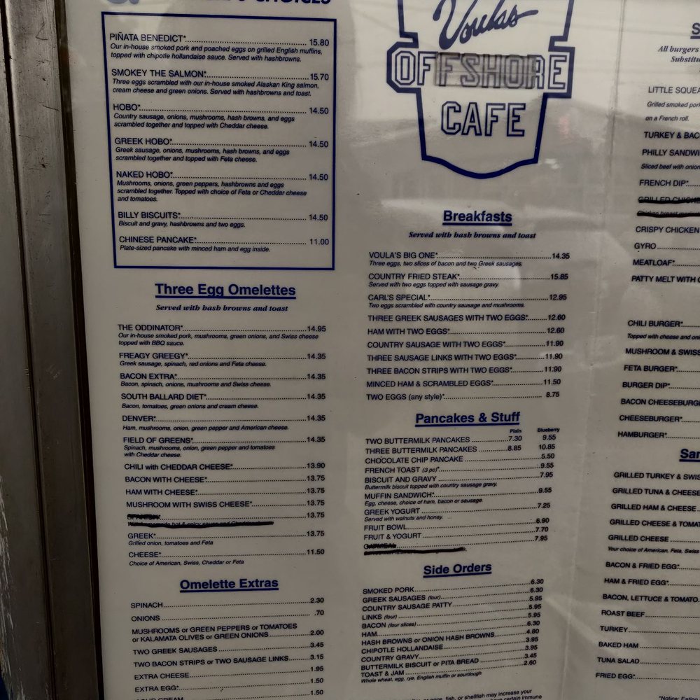 Voula's Offshore Cafe - Menu - Breakfast & Brunch Near Me - Seattle, Washington Voula's Offshore Cafe - Menu - Breakfast & Brunch Near Me - Seattle, Washington