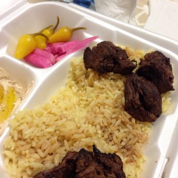 Zaky Mediterranean Grill - Partially eaten. There was twice as much meat. - Mediterranean Near Me - Upland, California Zaky Mediterranean Grill - Partially eaten. There was twice as much meat. - Mediterranean Near Me - Upland, California