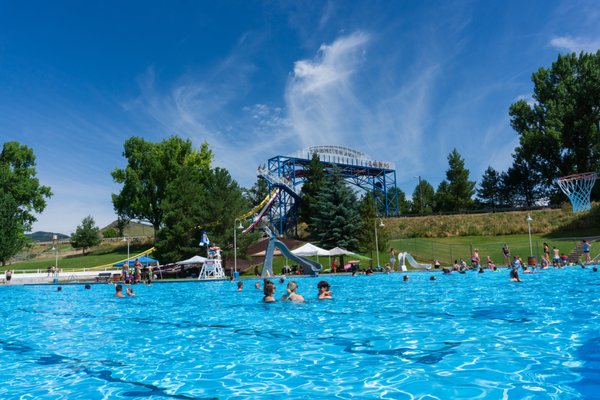 Lava Hot Springs Olympic Swimming Complex by null