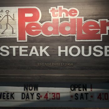 Peddler Steak House - Sign out front - Steakhouses Near Me - Boone, North Carolina