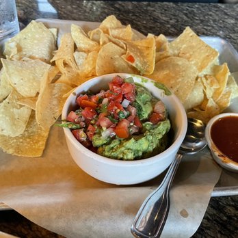 BJ's Restaurant & Brewhouse - Housemade Guacamole And Chips - New American Near Me - Round Rock, Texas BJ's Restaurant & Brewhouse - Housemade Guacamole And Chips - New American Near Me - Round Rock, Texas