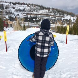 Giant Step Condominiums Brian Head - Sledding just outside the condos