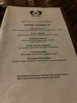 Menu photo 3 Bramhall Portland, ME