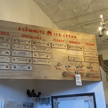 à la minute - Menu - Ice Cream & Frozen Yogurt Near Me - Redlands, California à la minute - Menu - Ice Cream & Frozen Yogurt Near Me - Redlands, California