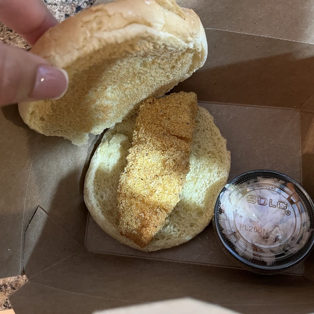 A $14 fish sandwich A $14 fish sandwich