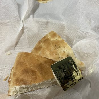 Cafe Lily - House bread - reminds me of Shanghai sesame pancake - Russian Near Me - Brooklyn, New York