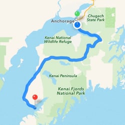 Homer Spit Campground - Anchorage to Homer :)