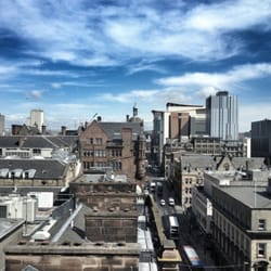 Bank Of Scotland - Glasgow roof tops
