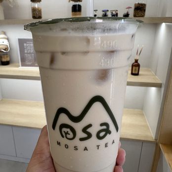Mosa Tea - Tie Guan Yin Oolong Milk Tea 鐵觀音奶茶 - Bubble Tea Near Me - San Diego, California Mosa Tea - Tie Guan Yin Oolong Milk Tea 鐵觀音奶茶 - Bubble Tea Near Me - San Diego, California