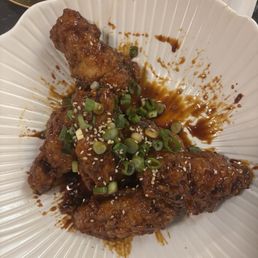 Korean sweet chilli wings Korean sweet chilli wings