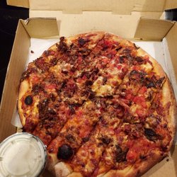 Barrel Junction - Brisket Bacon Pizza with Ranch
