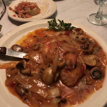 La Villa - Salmon Siciliana (added mushrooms). Phenomenal - Pizza Near Me - Chicago, Illinois La Villa - Salmon Siciliana (added mushrooms). Phenomenal - Pizza Near Me - Chicago, Illinois