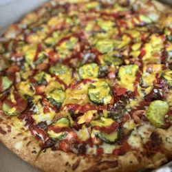 Pizza Dive - Cheeseburger pizza