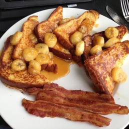 Banana Caramel French Toast