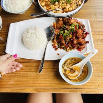 Peony Kitchen - Firecracker Chicken, Fish Fillets in Hot Oil, Mapo Tofu ( with fish) - Chinese Near Me - Bellevue, Washington Peony Kitchen - Firecracker Chicken, Fish Fillets in Hot Oil, Mapo Tofu ( with fish) - Chinese Near Me - Bellevue, Washington