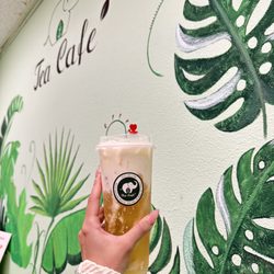 Tea Cafe’ - Green tea macchiato