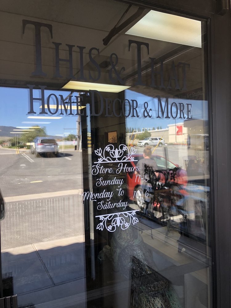 THIS & THAT HOME DECOR Used, Vintage & Consignment 777 W Tehachapi Blvd, Tehachapi, CA