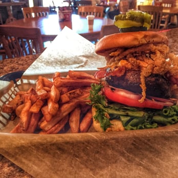 The Loaded Goat - BBQ Bacon Cheeseburger! - Sports Bars Near Me - Mount Airy, North Carolina The Loaded Goat - BBQ Bacon Cheeseburger! - Sports Bars Near Me - Mount Airy, North Carolina