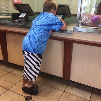 Papa Murphy's - a young boy at the counter - Pizza Near Me - Santa Rosa, California