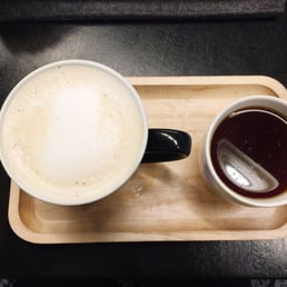 My London Fog came with a cup of pure Earl Grey My London Fog came with a cup of pure Earl Grey