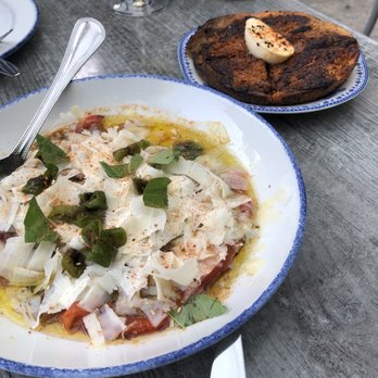 Giant - peppers and anchovy bread - New American Near Me - Chicago, Illinois