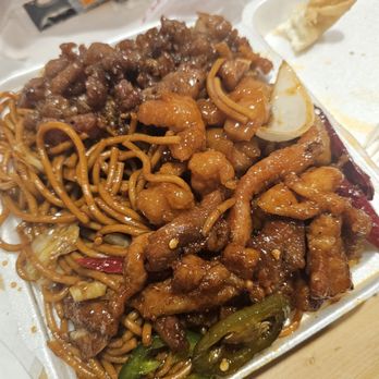 China Bull Express - 3 meat combo $11.99 - Chinese Near Me - Pantego, Texas
