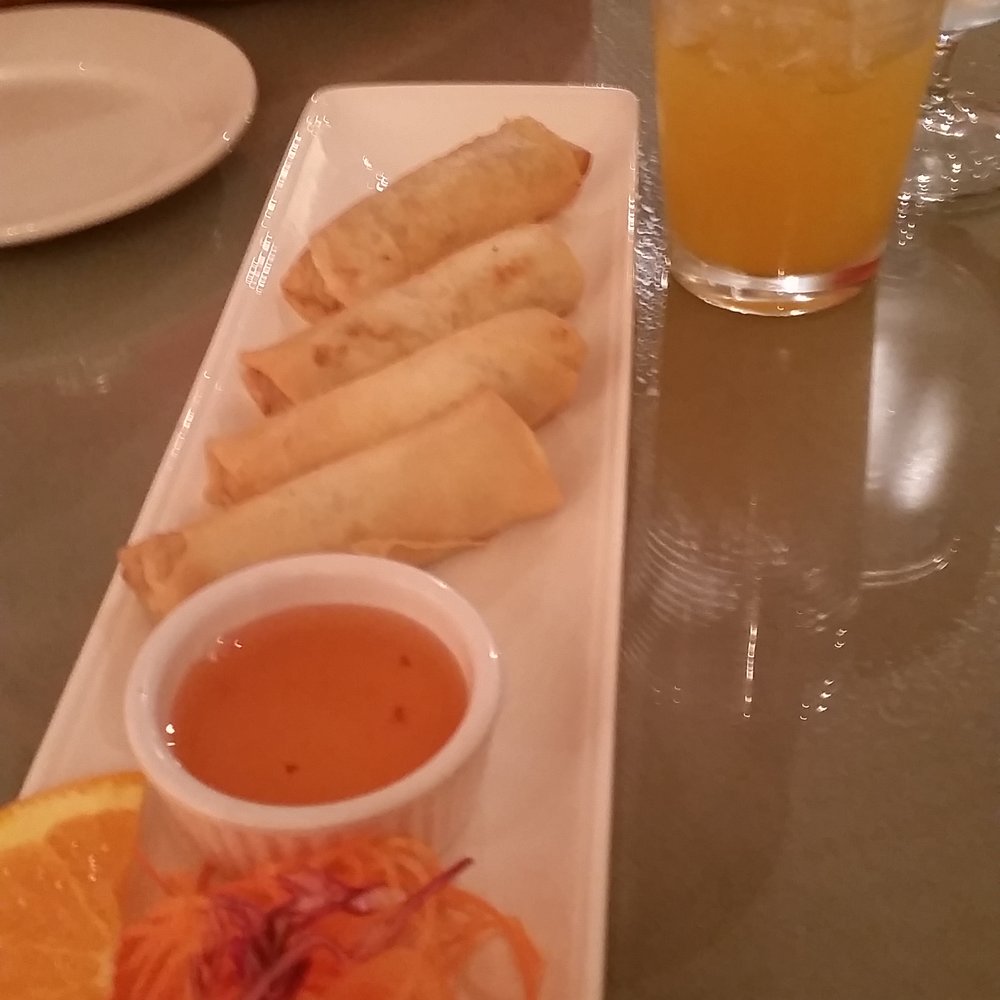 Chontong Thai - Thai egg roll appetizer and mango juice - Thai Near Me - Delmar, New York
