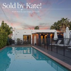 Kate Goodwin - San Diego Real Estate - In a highly competitive market, Kate's relocation buyer got this for $24,000 UNDER asking price! #strategicnegotiation, #helpinghomebuyers