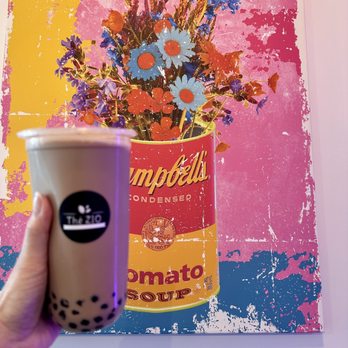 The Zio - Creamy Bubble Tea
Lavender Earl Grey with Soy milk and Tapioca pearls
0% sugar and no ice. - Juice Bars & Smoothies Near Me - Milltown, New Jersey The Zio - Creamy Bubble Tea
Lavender Earl Grey with Soy milk and Tapioca pearls
0% sugar and no ice. - Juice Bars & Smoothies Near Me - Milltown, New Jersey