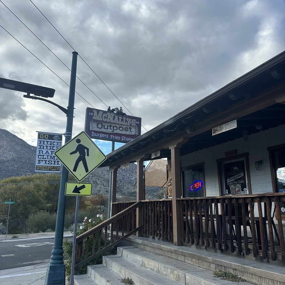 McNally's Outpost - Front - Burgers Near Me - Kernville, California