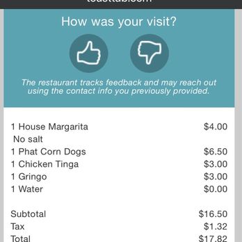 Yo Mommas Cantina - Our ridiculously cheap bill!! - Mexican Near Me - Aurora, Colorado