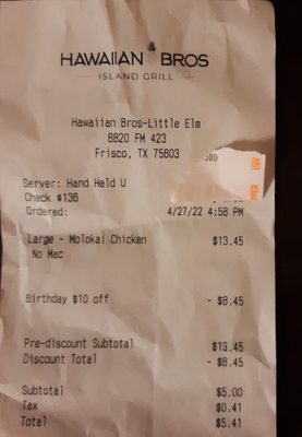 Hawaiian Bros Island Grill by null