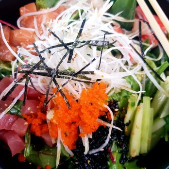 Magoya Japanese Restaurant - a bowl of food with chopsticks - Japanese Near Me - Chester, New York Magoya Japanese Restaurant - a bowl of food with chopsticks - Japanese Near Me - Chester, New York