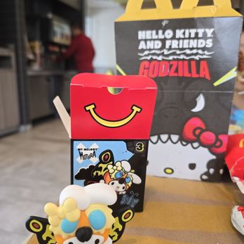 McDonald's - Limited-edition Hello Kitty & Friends x Godzilla Happy Meal - Burgers Near Me - Ramsey, New Jersey McDonald's - Limited-edition Hello Kitty & Friends x Godzilla Happy Meal - Burgers Near Me - Ramsey, New Jersey