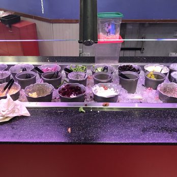Chuck E. Cheese - CEC Garden Fresh Salad Bar - Pizza Near Me - Tyler, Texas