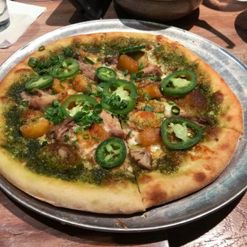 Moku Kitchen - Kalua Pork Pizza - Cocktail Bars Near Me - Honolulu, Hawaii