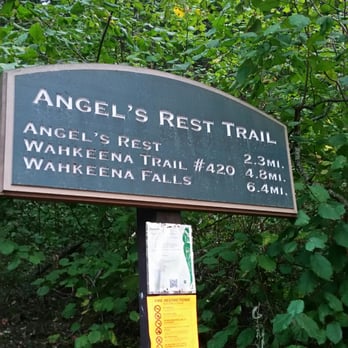Angel's Rest Hiking Trail - Trail head - Hiking Near Me - Corbett, Oregon