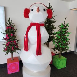 Target - Snowman display