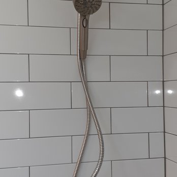 RWF Plumbing Company - Another satisfied customer. Chrome Moen trim for new tile shower - Plumbing Near Me RWF Plumbing Company - Another satisfied customer. Chrome Moen trim for new tile shower - Plumbing Near Me