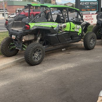 Moab Tourism Center - ATV waiting to be ridden. - Tours Near Me - Moab, Utah Moab Tourism Center - ATV waiting to be ridden. - Tours Near Me - Moab, Utah