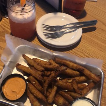 The Dam Landing - Pickle fries and drinks! - American Near Me - Rochester, Indiana The Dam Landing - Pickle fries and drinks! - American Near Me - Rochester, Indiana