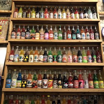 Rocket Fizz Deep Ellum - Assortment of sodas. - Candy Stores Near Me - Dallas, Texas