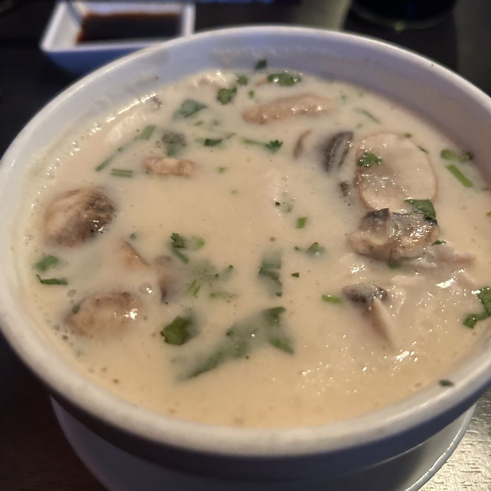 Thai Pepper - Tom Kha Soup... not very spicy but average - Pan Asian Near Me - Warner Robins, Georgia Thai Pepper - Tom Kha Soup... not very spicy but average - Pan Asian Near Me - Warner Robins, Georgia