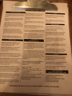 Menu photo 8 Amarone Aventura, FL Menu photo 8 Amarone Aventura, FL