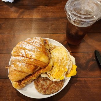 Toasted - Peach Tea- Drink French toast croissant- Food - Coffee & Tea Near Me - Riverside, California Toasted - Peach Tea- Drink French toast croissant- Food - Coffee & Tea Near Me - Riverside, California