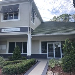 Outside building