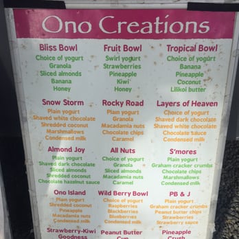 Ono Yo - Ice Cream & Frozen Yogurt Near Me - Kahuku, Hawaii Ono Yo - Ice Cream & Frozen Yogurt Near Me - Kahuku, Hawaii
