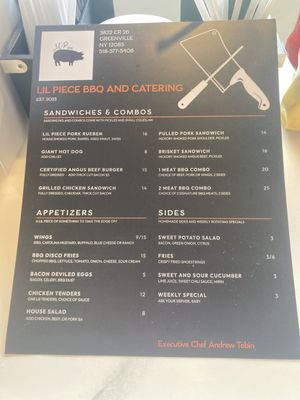 Menu photo 5 Lil Piece Greenville, NY Menu photo 5 Lil Piece Greenville, NY