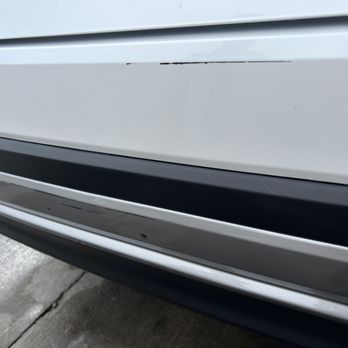 Club Car Wash - Rear Bumper paint scrape. - Car Wash Near Me - Lawrence, Kansas Club Car Wash - Rear Bumper paint scrape. - Car Wash Near Me - Lawrence, Kansas